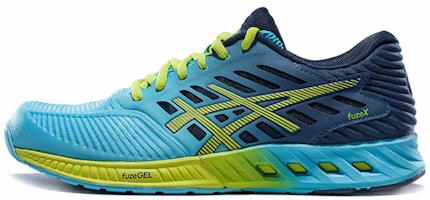 (Women) ASICS Fuzex 'Blue Yellow' T689N-4085 (Women) ASICS Fuzex 'Blue Yellow' T689N-4085