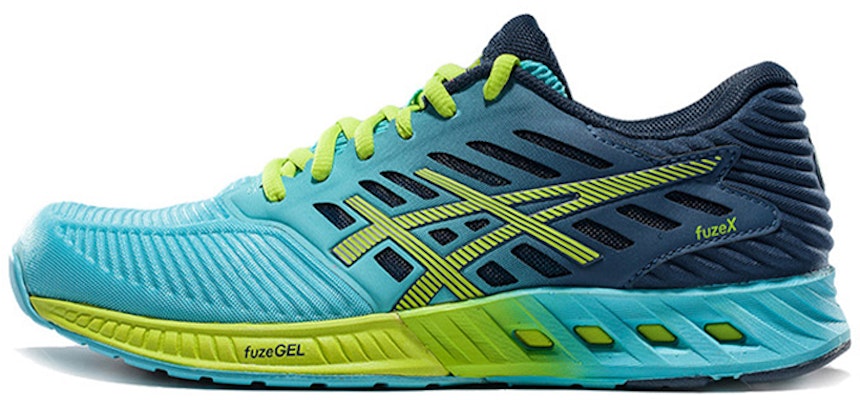 (W) ASICS Fuzex 'Biru Kuning' T689N-4085 Buy (W) ASICS Fuzex 'Biru Kuning' T689N-4085