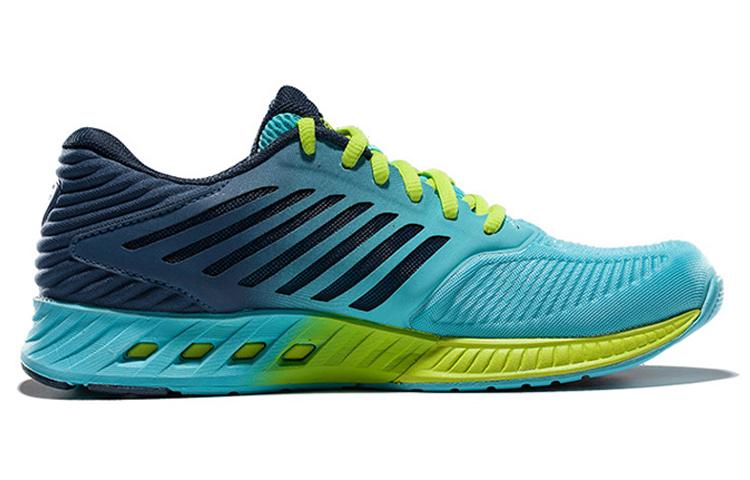 Order (W) ASICS Fuzex 'Biru Kuning' T689N-4085