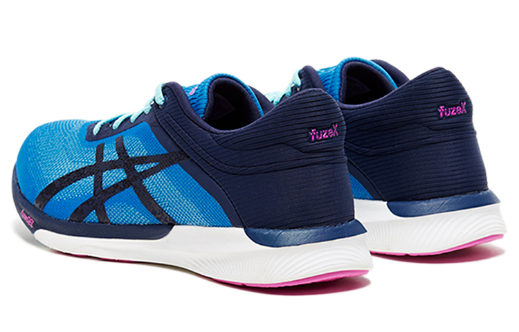 Shop (W) ASICS Fuzex 'Selesa Bernafas Ringan Kasut Lari Rendah Biru' T768N-4349