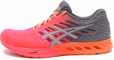 (Women) ASICS Fuzex /Pink 'Grey' T689N-2001 (Women) ASICS Fuzex /Pink 'Grey' T689N-2001