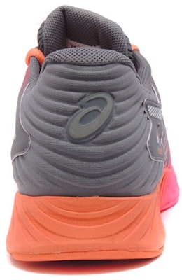 (W) ASICS Fuzex /Pink 'Abu-abu' T689N-2001 Shop (W) ASICS Fuzex /Pink 'Abu-abu' T689N-2001