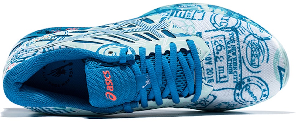 (Women) ASICS Fuzex 'NYC Blue-White' T6J8N-3901 Lookbook (Women) ASICS Fuzex 'NYC Blue-White' T6J8N-3901