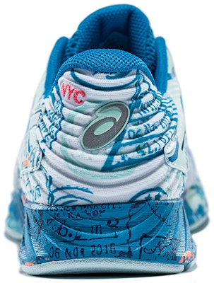 (W) ASICS Fuzex 'NYC Azul-Blanco' T6J8N-3901 Shop (W) ASICS Fuzex 'NYC Azul-Blanco' T6J8N-3901