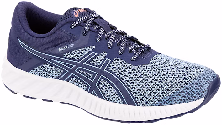 (W) ASICS Fuzex Lyte 2 'Biru Nyaman Bernapas Sepatu Lari Rendah' T769N-3933 Shop (W) ASICS Fuzex Lyte 2 'Biru Nyaman Bernapas Sepatu Lari Rendah' T769N-3933