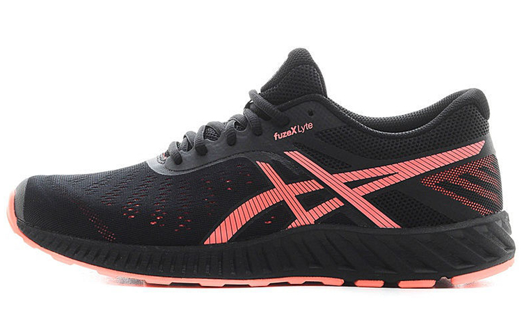 (Women) ASICS Fuzex Lyte 'Black Red' T670N-9006