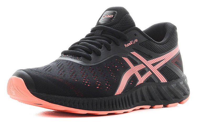 Lookbook (W) ASICS Fuzex Lyte ''Zwart Rood'' T670N-9006