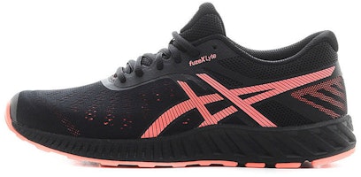 (Women) ASICS Fuzex Lyte 'Black Red' T670N-9006 (Women) ASICS Fuzex Lyte 'Black Red' T670N-9006