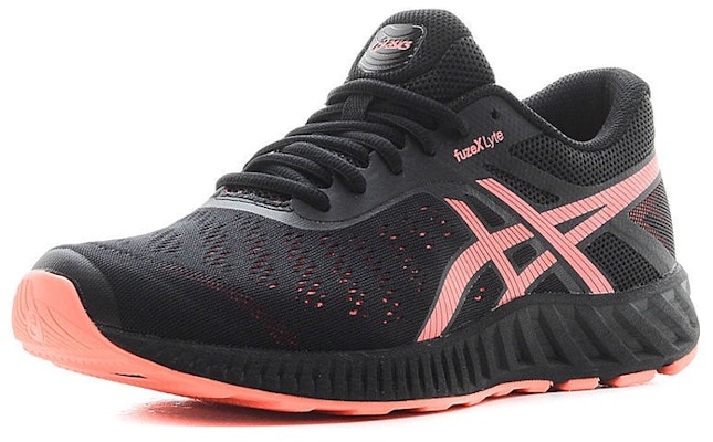 (W) ASICS Fuzex Lyte 'Hitam Merah' T670N-9006 Lookbook (W) ASICS Fuzex Lyte 'Hitam Merah' T670N-9006