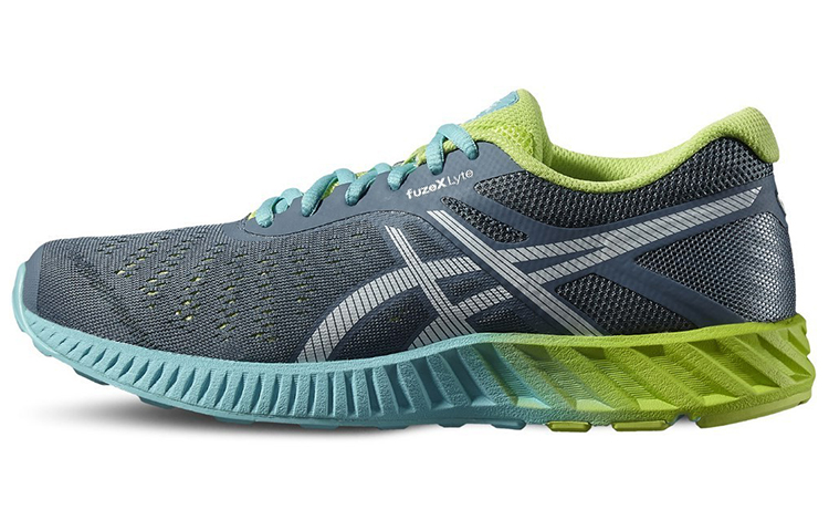 (Women) ASICS Fuzex Lyte 'Grey Blue Yellow' T670N-6201