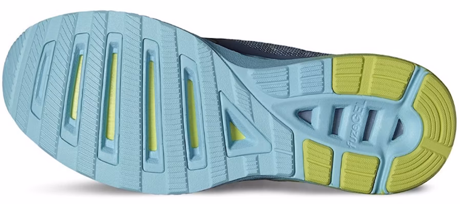 Asics Fuzex Fuzex Lyte 女士跑步鞋 灰藍黃色 Details for Asics Fuzex Fuzex Lyte 女士跑步鞋 灰藍黃色