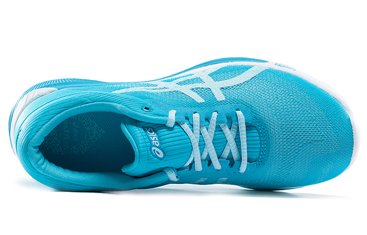 Lookbook (W) 아식스 퓨젝스 러쉬 '블루 화이트' T786N-3901