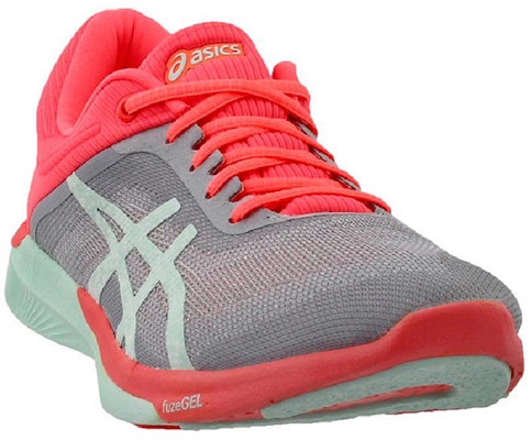 Asics Fuzex Rush 舒適透氣 低筒運動跑步鞋 女款 灰橙色 Lookbook Asics Fuzex Rush 舒適透氣 低筒運動跑步鞋 女款 灰橙色