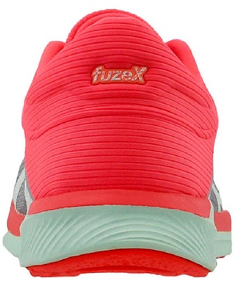 Asics Fuzex Rush 舒適透氣 低筒運動跑步鞋 女款 灰橙色 Shop Asics Fuzex Rush 舒適透氣 低筒運動跑步鞋 女款 灰橙色