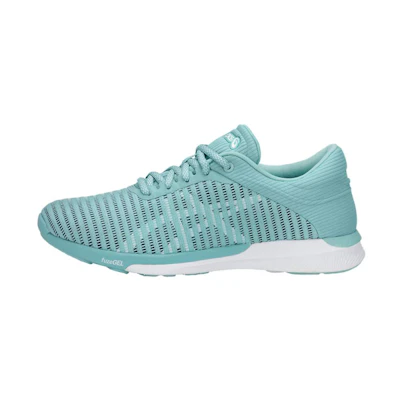 (W) ASICS Fusex Rush Adapt Pocrelain Blue White 'Teal'