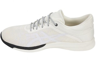 (Women) ASICS Fuzex White/Black T7L1N-0000 (Women) ASICS Fuzex White/Black T7L1N-0000
