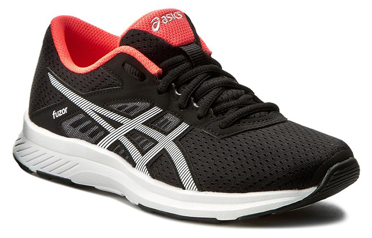 Lookbook (Women) ASICS Fuzor 'Black Red' T6H9N-9000