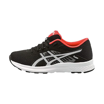 (W) ASICS Fuzor 'Black Red'