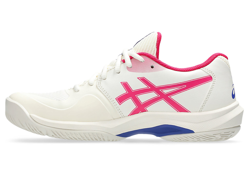 Shop (W) ASICS GAME FF (All Court) Sneakers Krim/Bright Rose 1042A281-102