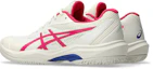 Shop (W) ASICS GAME FF (All Court) Sneakers Cream/Bright Rose Sepatu Kasual. 1042A281-102