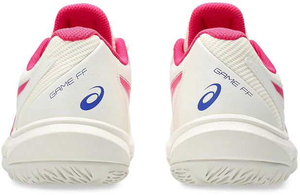 (W) ASICS GAME FF (All Court) Sneakers Cream/Bright Rose Sepatu Kasual. 1042A281-102 Details for (W) ASICS GAME FF (All Court) Sneakers Cream/Bright Rose Sepatu Kasual. 1042A281-102