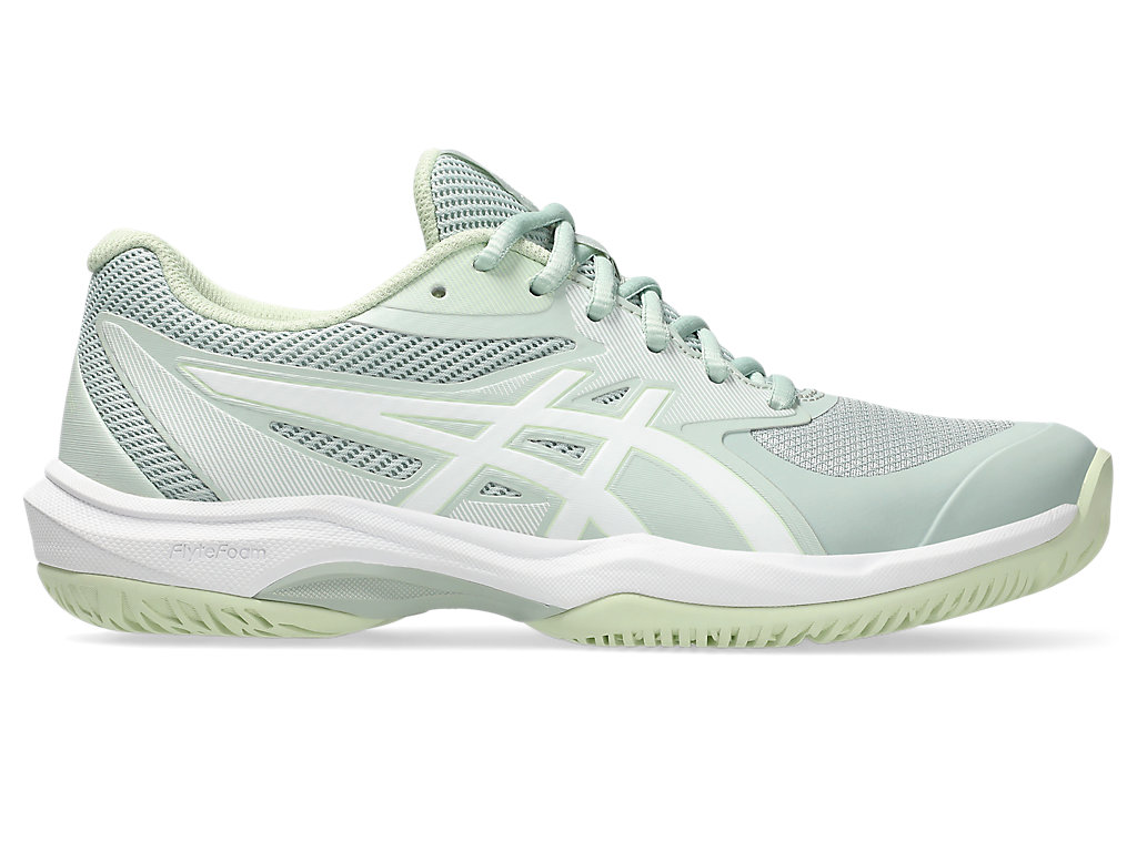 (Women) ASICS GAME FF (All Court) Tennis Shoes Lichen Rock/White 1042A281-300