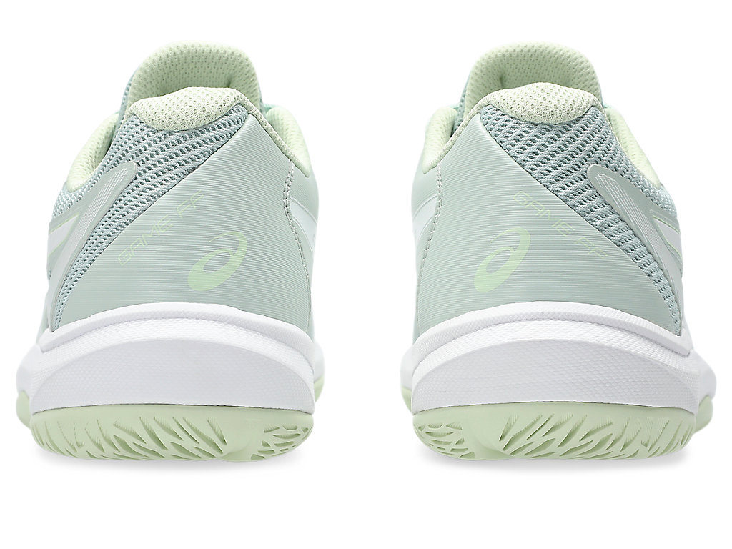 Purchase (W) ASICS GAME FF Kasut Tenis (All Court) Lichen Rock/Putih 1042A281-300