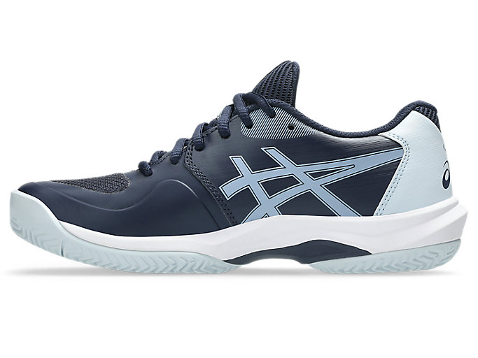 Shop (W) ASICS GAME FF 粘土/全天候網球鞋 午夜藍/白 1042A282-400