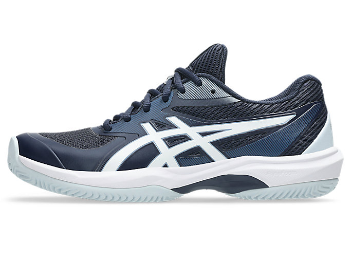 Cheap (W) ASICS GAME FF 粘土/全天候網球鞋 午夜藍/白 1042A282-400