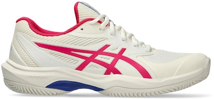 (Women) ASICS Game FF Clay/OC (Omni & Clay Court) Cream/Bright Rose 1042A282-102 (Women) ASICS Game FF Clay/OC (Omni & Clay Court) Cream/Bright Rose 1042A282-102