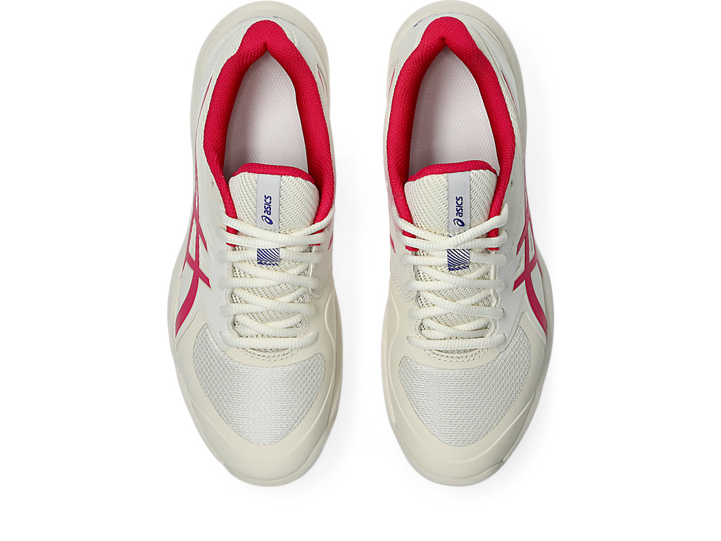 Details for (W) 아식스 게임 FF 클레이/OC 크림/브라이트 로즈 (오니/클레이 코트) 1042A282-102