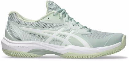 (Women) ASICS Game FF Clay/OC Omni-Court Tennis Shoes Lichen Rock/White 1042A282-300 (Women) ASICS Game FF Clay/OC Omni-Court Tennis Shoes Lichen Rock/White 1042A282-300