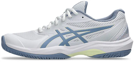 (Women) ASICS GAME FF Pickleball Shoes White/Calm Indigo 1042A280-102 (Women) ASICS GAME FF Pickleball Shoes White/Calm Indigo 1042A280-102