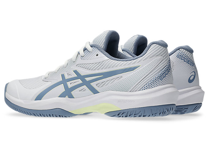 Lookbook (W) ASICS GAME FF 壁球鞋 白色/靜謐靛藍 1042A280-102
