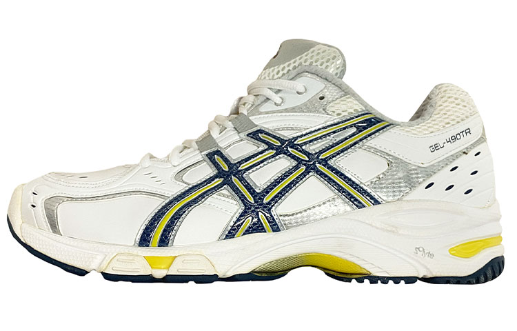 Buy (W) アシックス GEL-490TR 白×黄 S970L-0153