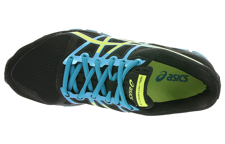 Shop (W) ASICS Gel-Attract 2 ''Noir Jaune'' T3F5N-9005