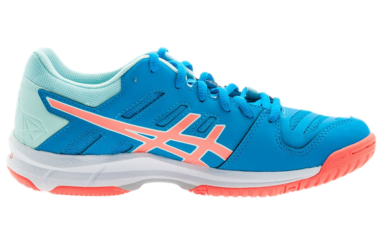 Order Asics Gel-Beyond 5 舒適透氣排球鞋 女款 藍橙色