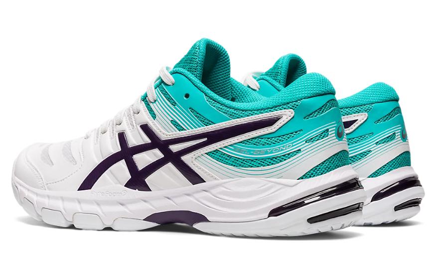Shop (W) ASICS Gel-Beyond 6 Zapatillas 'Blanco Aqua' 1072A052-107
