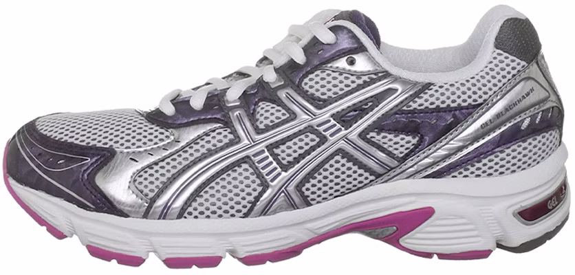 Asics Gel-Blackhawk 5 舒適 拼色運動 輕巧 低筒 跑步鞋 女款 白銀紫 Buy Asics Gel-Blackhawk 5 舒適 拼色運動 輕巧 低筒 跑步鞋 女款 白銀紫