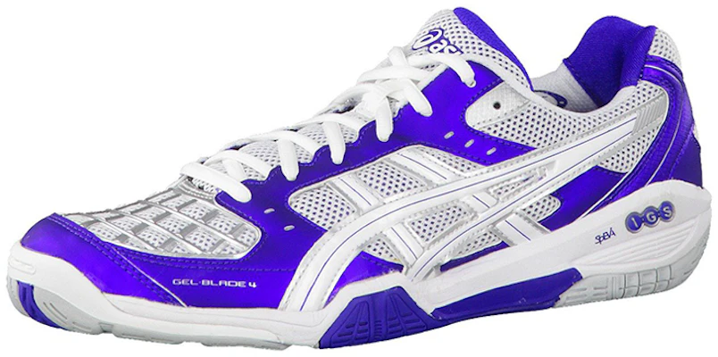 (Women) ASICS Gel-Blade 4 'White Blue' R355N-3601 Lookbook (Women) ASICS Gel-Blade 4 'White Blue' R355N-3601