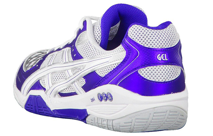 Shop (Women) ASICS Gel-Blade 4 'White Blue' R355N-3601