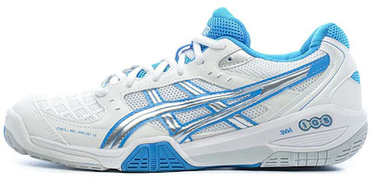 (Women) ASICS Gel-Blade 4 'White Comfort' R355N-0141 (Women) ASICS Gel-Blade 4 'White Comfort' R355N-0141