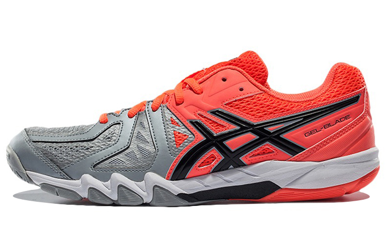 (Women) ASICS Gel-Blade 5 'Grey Orange' R556Y-0690
