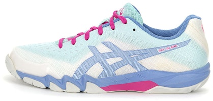 (Women) ASICS Gel-Blade 6 'Blue White' R753N-117 (Women) ASICS Gel-Blade 6 'Blue White' R753N-117