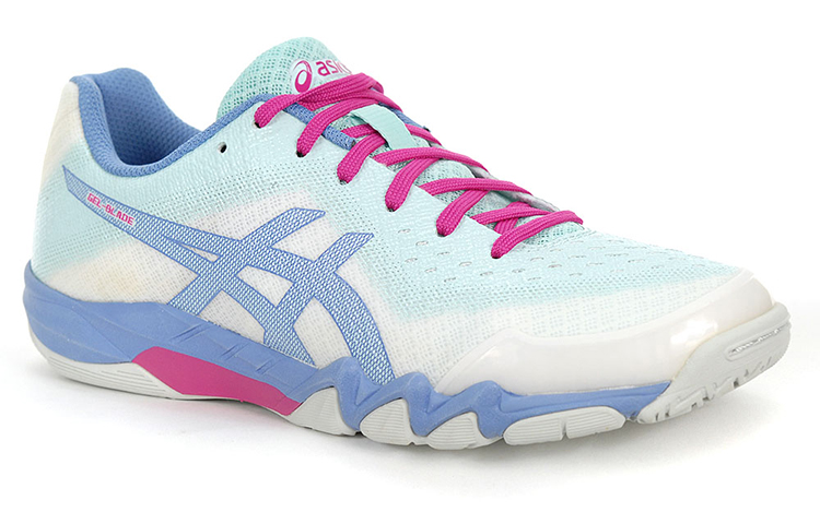 Order (W) ASICS Gel-Blade 6 'Biru Putih' R753N-117