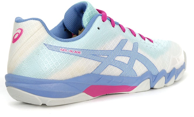 (Women) ASICS Gel-Blade 6 'Blue White' R753N-117 Lookbook (Women) ASICS Gel-Blade 6 'Blue White' R753N-117