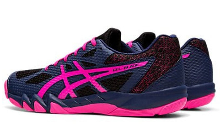 Shop (W) ASICS Gel-Blade 7 'Biru Hitam Pink' 1072A032-400