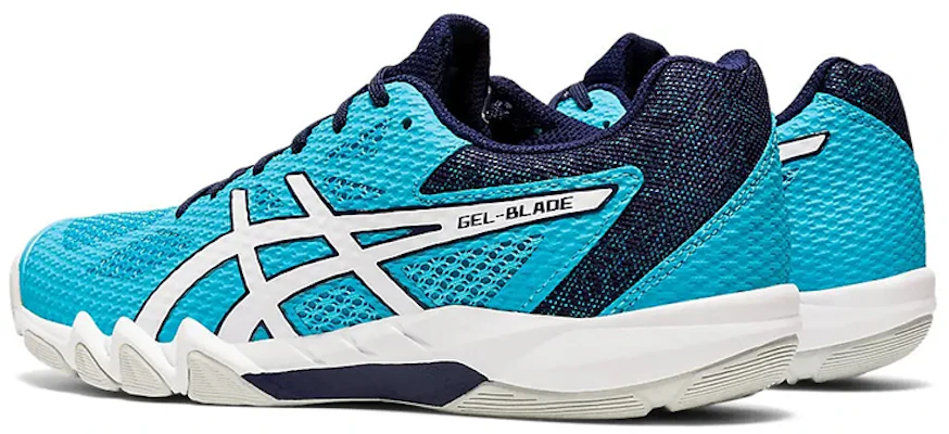 (W) ASICS Gel-Blade 7 ''Blauw Wit'' 1072A032-401 Shop (W) ASICS Gel-Blade 7 ''Blauw Wit'' 1072A032-401