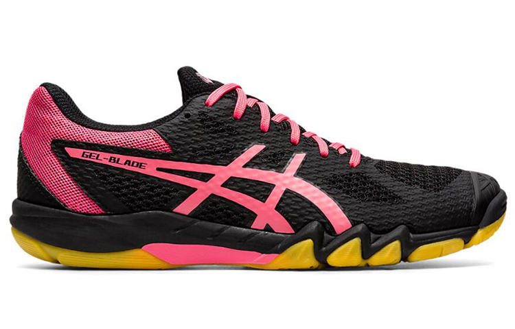 Order Asics Gel-Blade 7 女款 黑粉 跑鞋