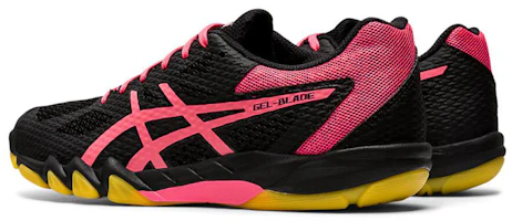 Shop Asics Gel-Blade 7 女款 黑粉 跑鞋